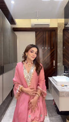 Peach Coss Moss Suit