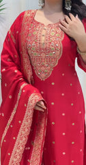NEW PURE BANARASI SUIT SET