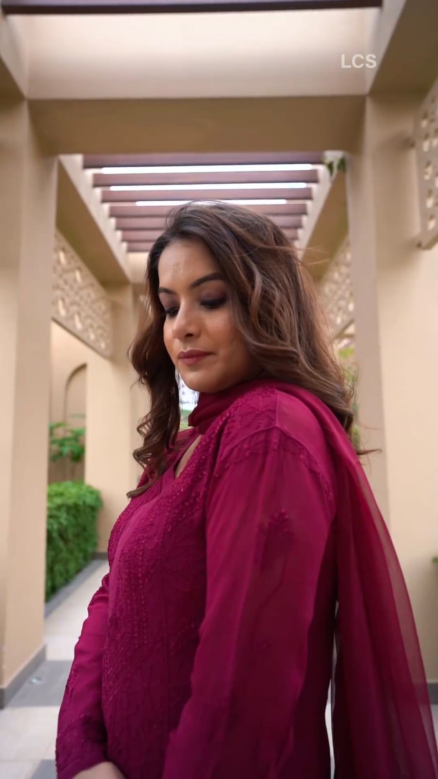 Viscose Georgette Straight Kurta Set With 3D Hand Work