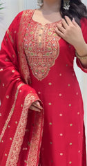 NEW PURE BANARASI SUIT SET
