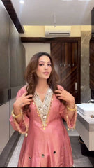 Peach Coss Moss Suit