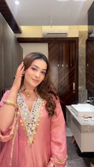 Peach Coss Moss Suit