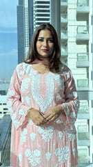 Rose   Muslin Crepe sets